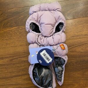 Lavender Dog Puffer Jacket